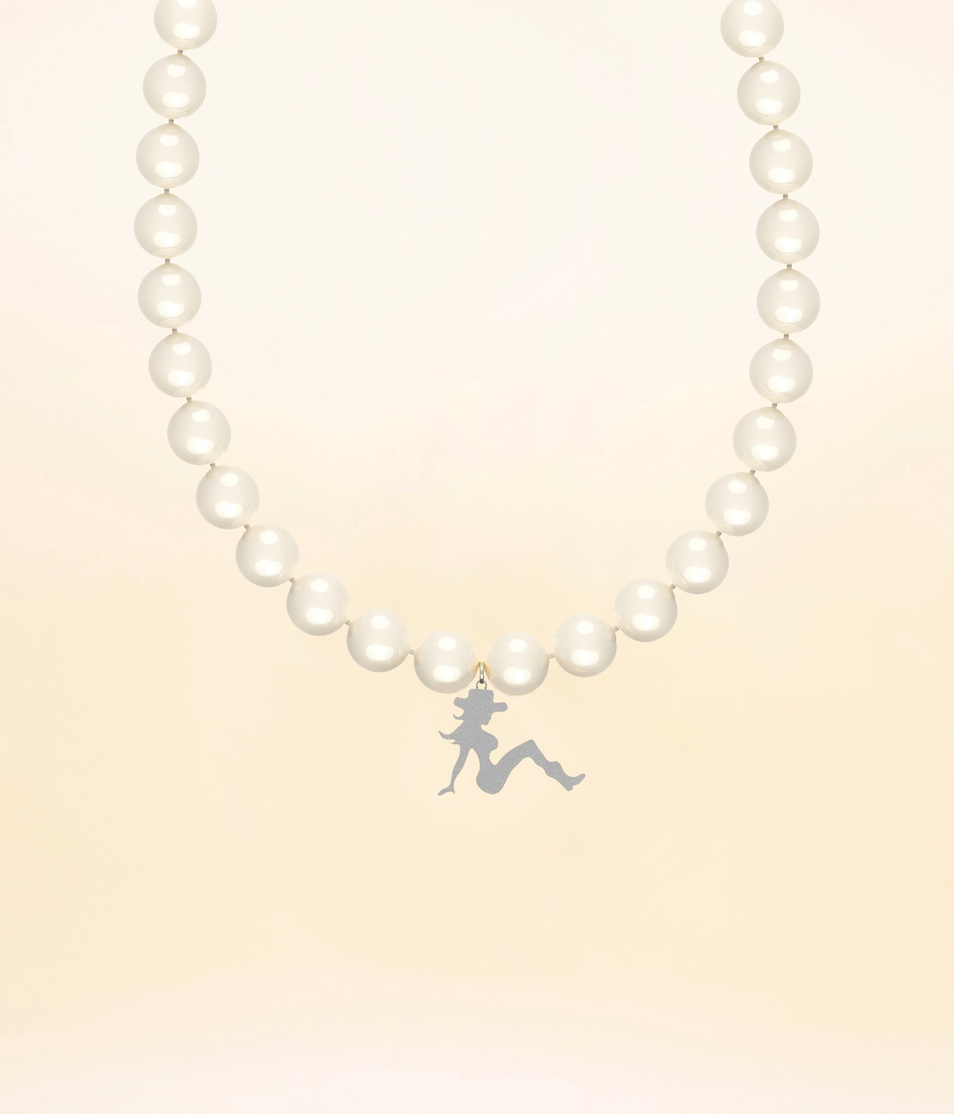 Cowgirl on Pearls Necklace
