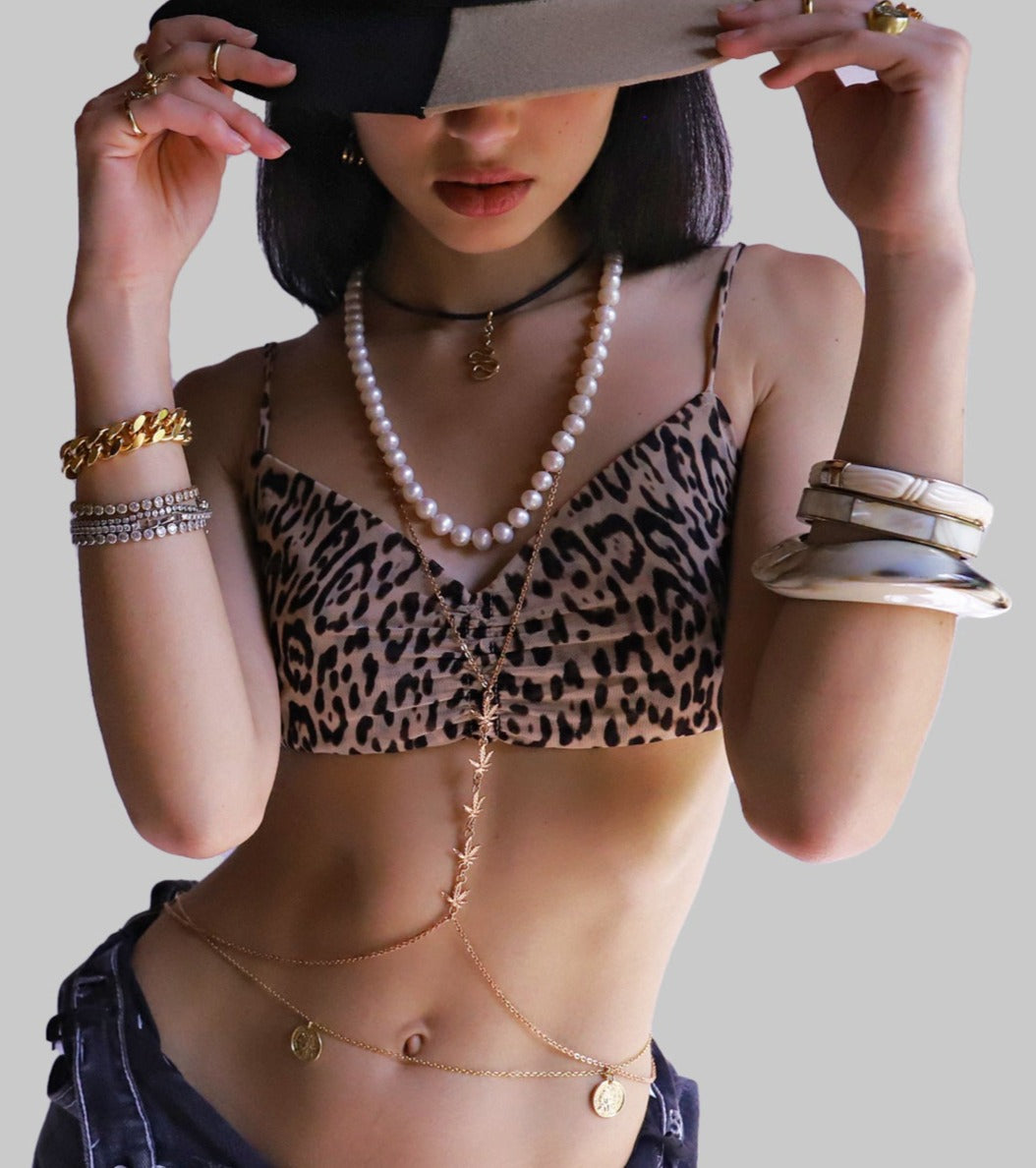 Thea Leaves Body Chain