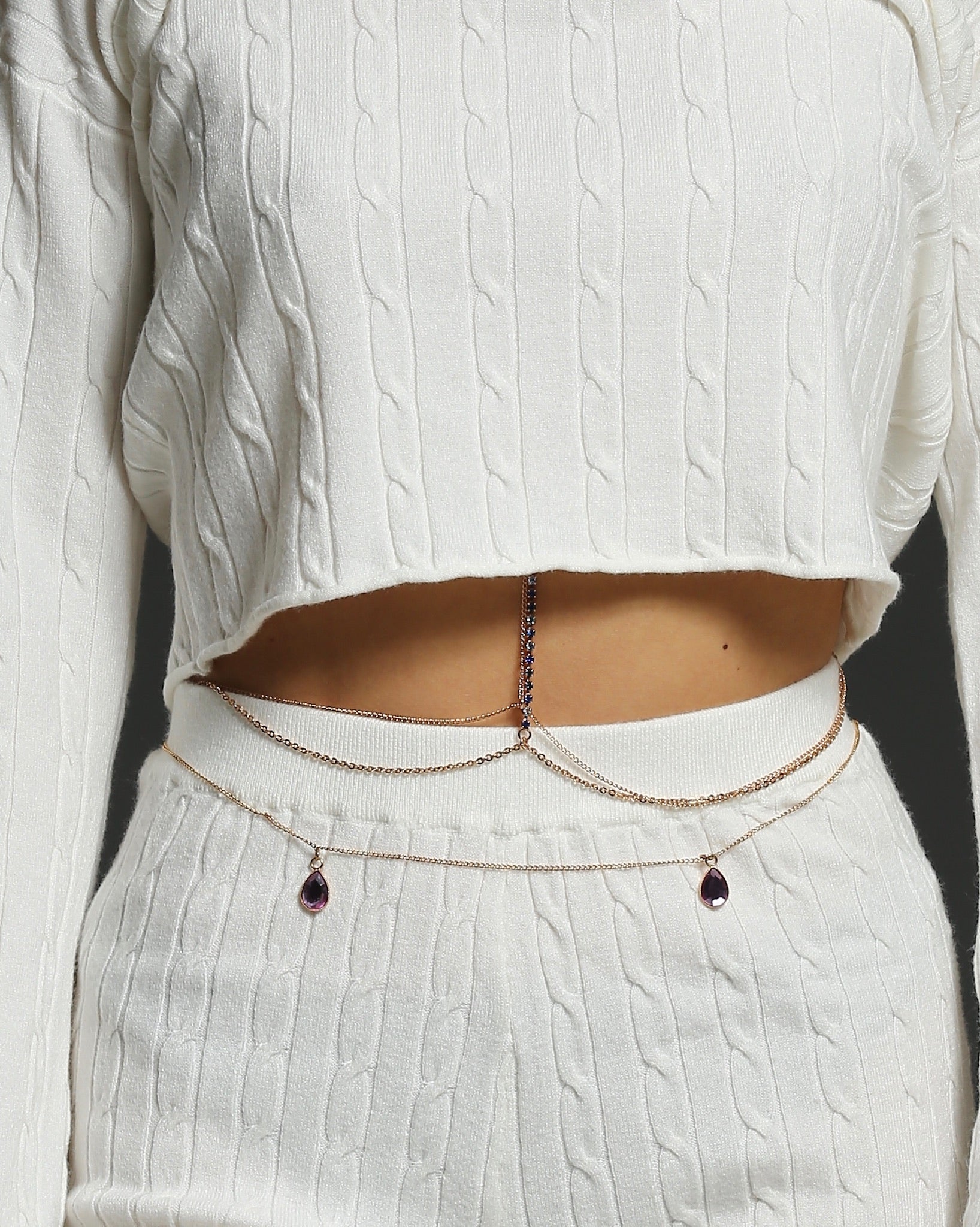 Ocean Blue Body Chain