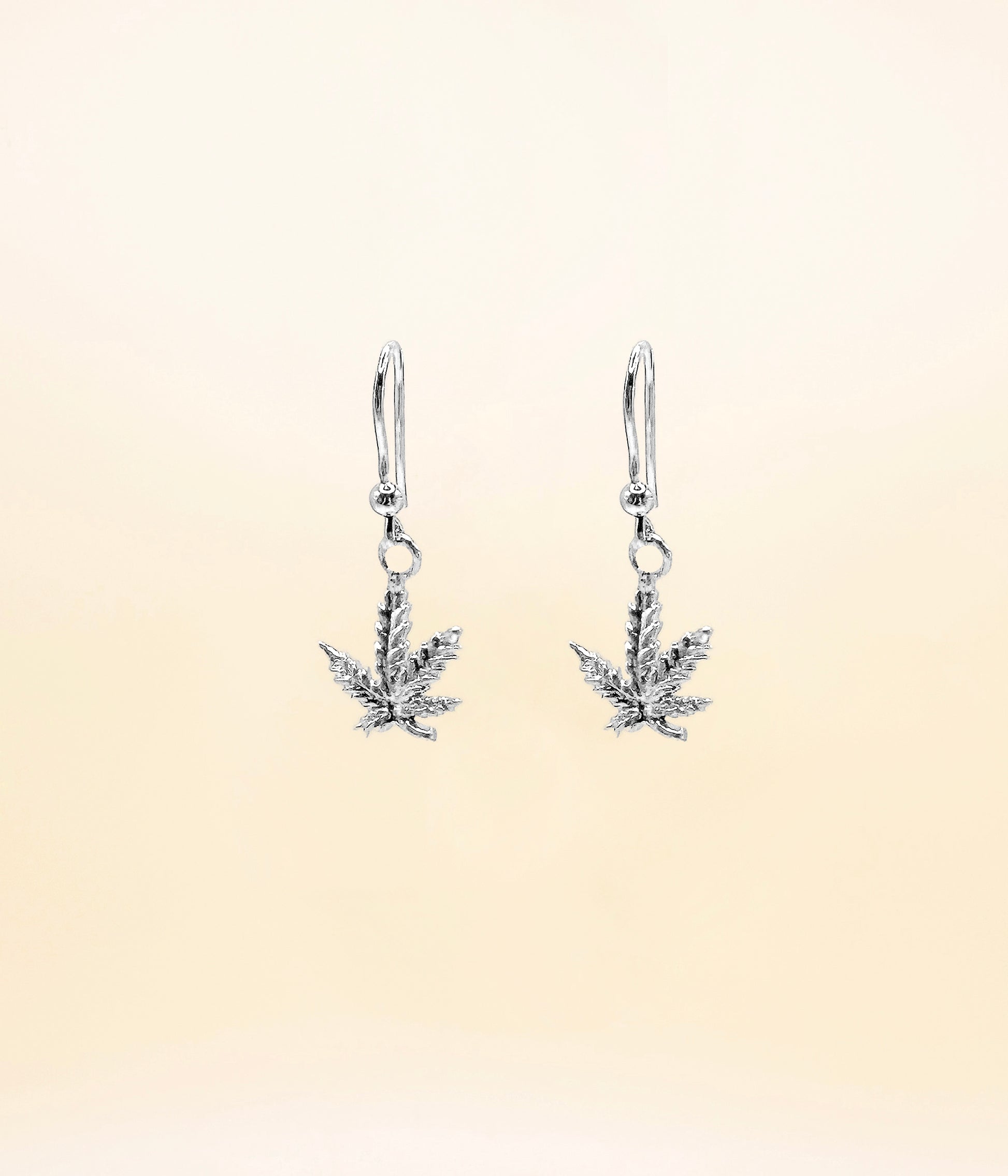 Thea Leaf Drop Earrings