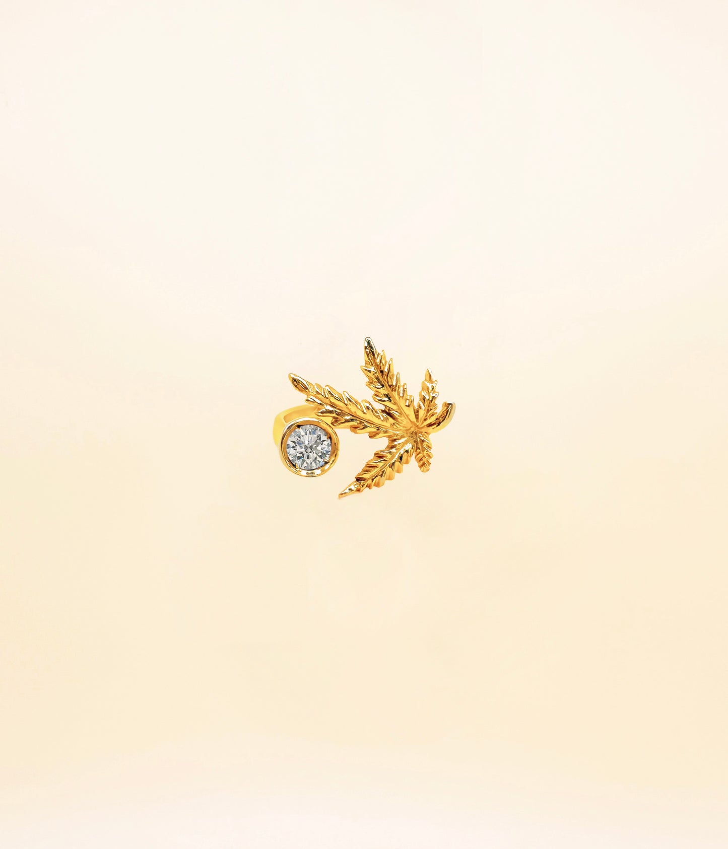 Thea Leaf Ring