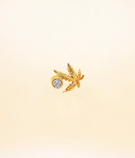 Thea Leaf Ring